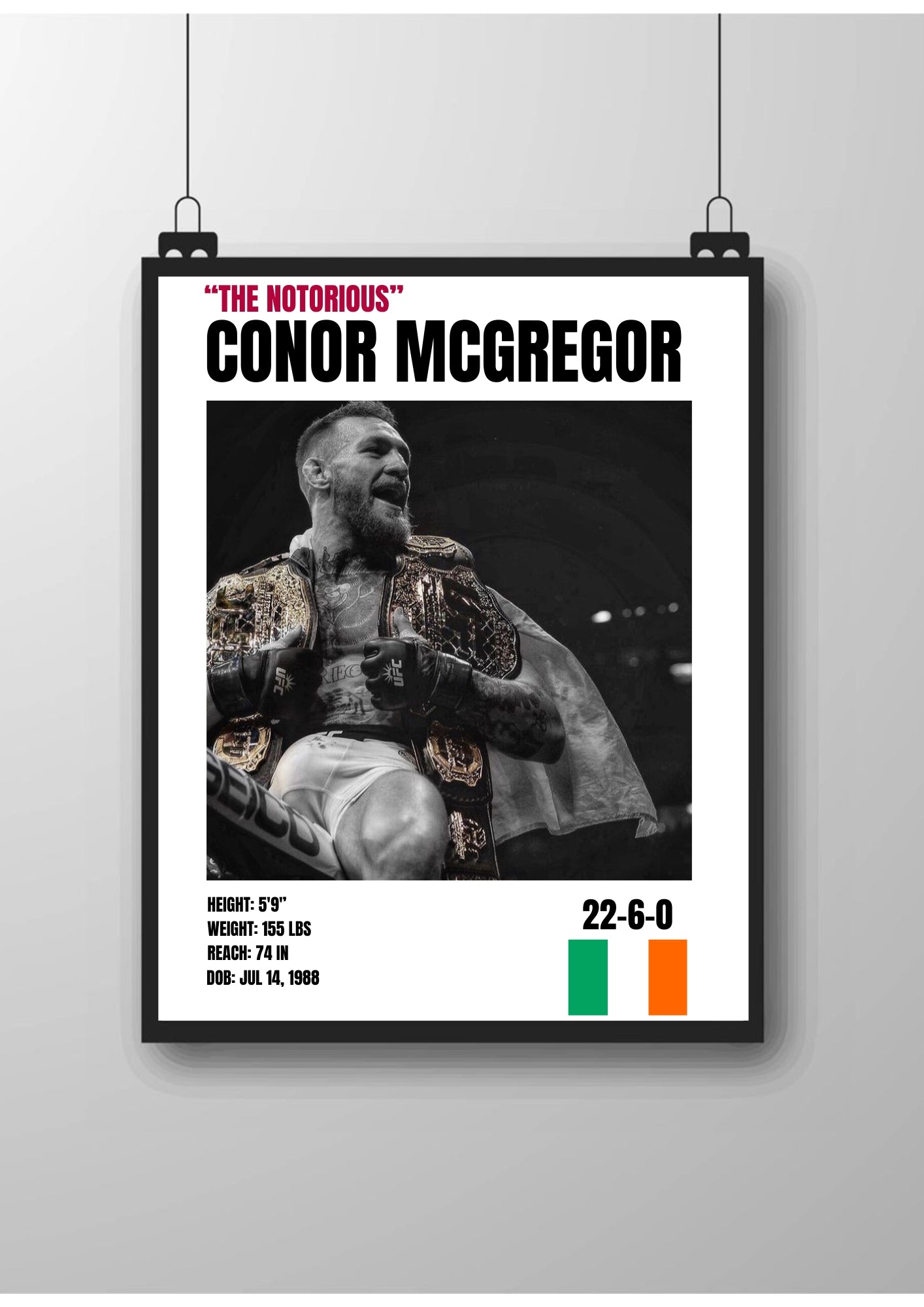 UFC CONOR MCGREGOR PÓSTER
